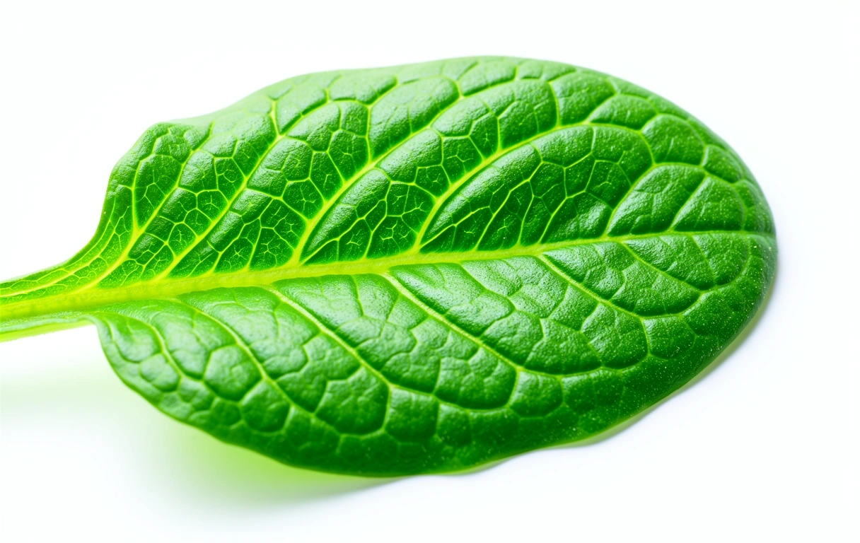 Microscopic leaf structure